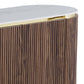 Archie Buffet with Sintered Stone Top & Timber-Look Finish