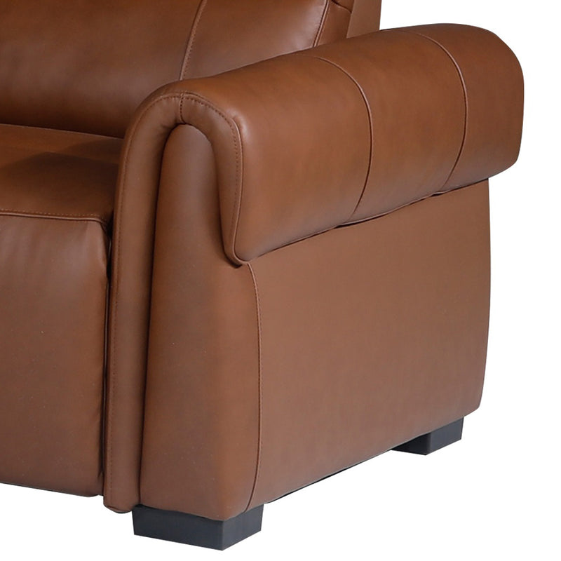 Havana 5 Seater Leather Sofa Zero Gravity Mechanism USB Charger