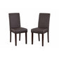 Montina 2x Premium Leatherette Wooden Dining Chairs in multiple Colour