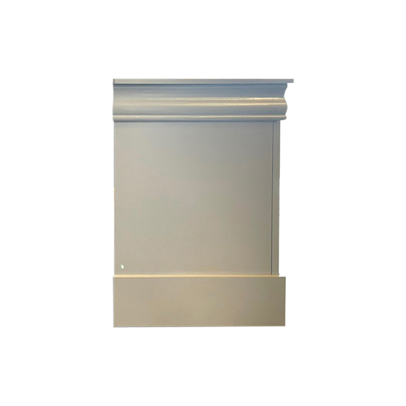 Spencer 5/4 pcs Bedroom Suite Solid Wood & MDF Grey Colour in Multiple Size with Dresser & Tallboy