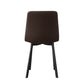Leo 6X Dining Chair Leather Minimalistic Seat Modern Easy to Clean