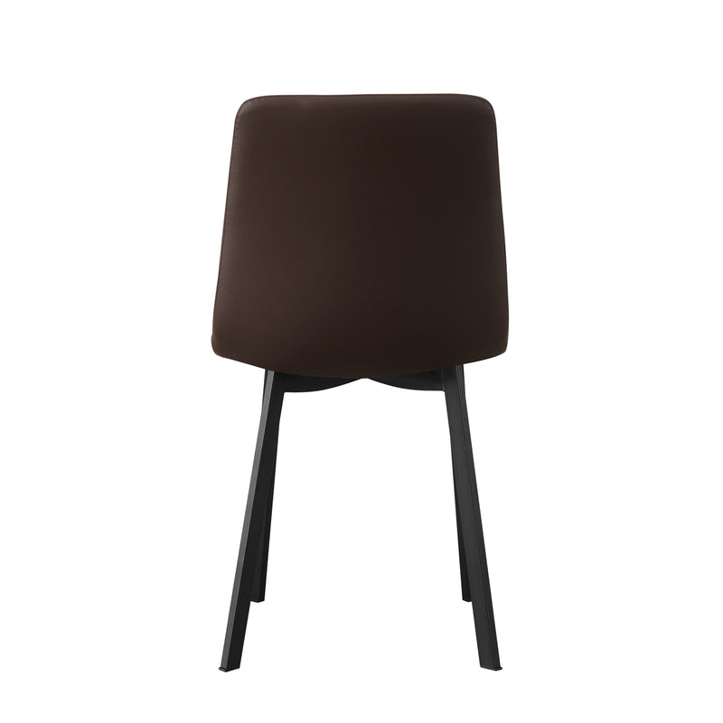Leo 6X Dining Chair Leather Minimalistic Seat Modern Easy to Clean