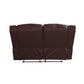 Fantasy 2 Seater Recliner Sofa In Faux Leather Lounge Wooden Frame Couch In Multiple Colour