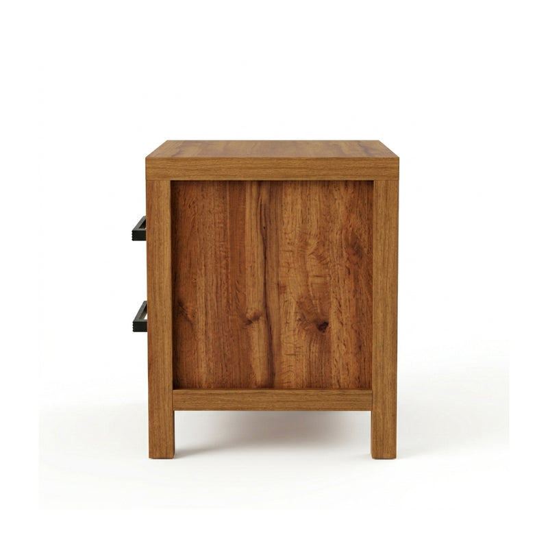 Toffee Bedroom Suite – 5/4 Piece Set with Dresser & Tallboy in Oak Finish