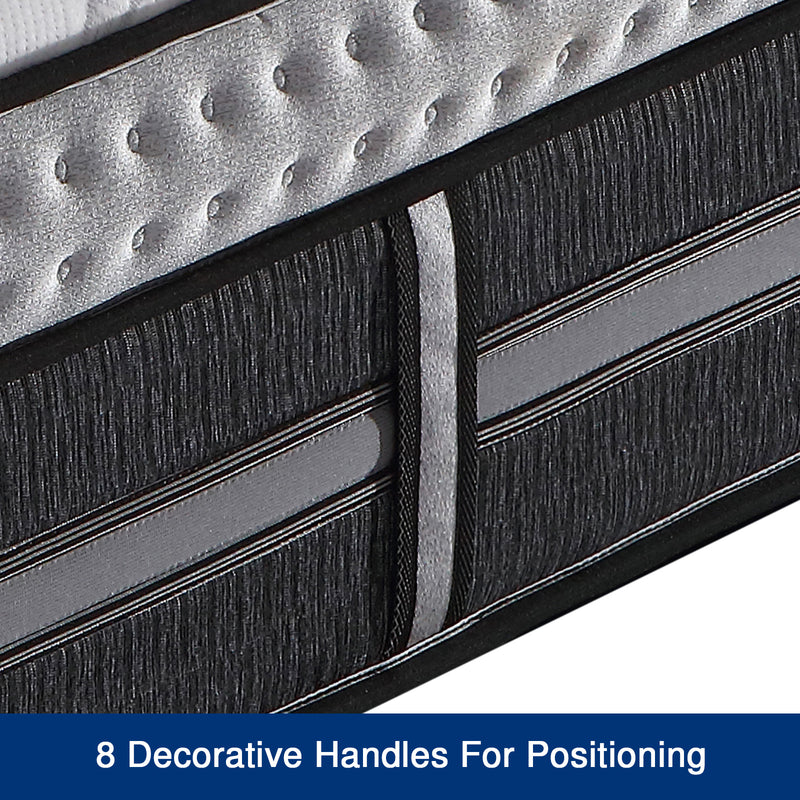 Harmony Nano Fabric Pocket Coil King Queen Mattress