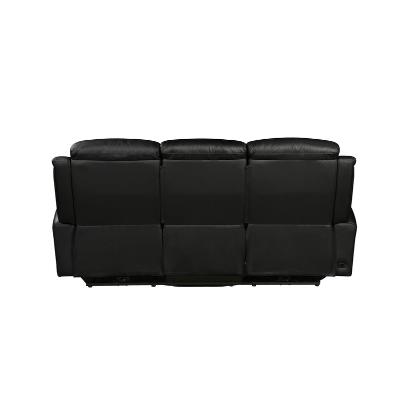 Phoenix 3R+1R+1R Leather Wooden Frame Luxurious Power Recliner