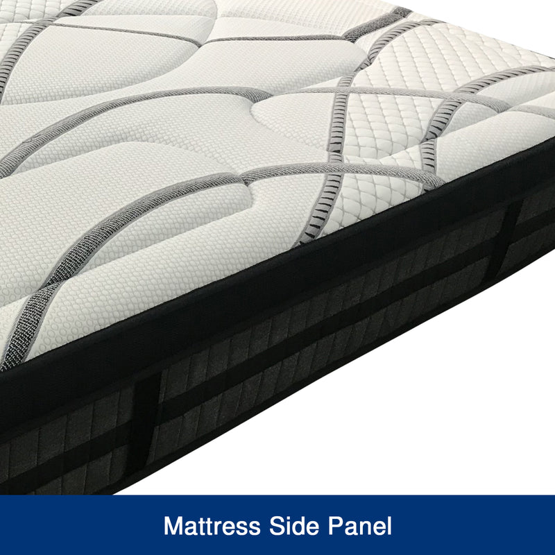 Pocket Coil Knitted Fabric 24 cm Sultan Mattress