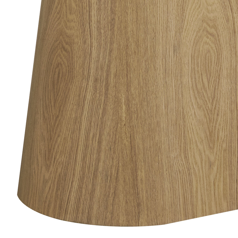 Astoria Hall Table with Sintered Stone Top & Oak Veneer Pedestal Base