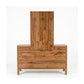 Toffee Bedroom Suite – 5/4 Piece Set with Dresser & Tallboy in Oak Finish