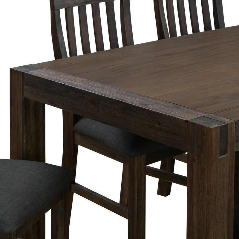 Nowra Solid Acacia Timber Dining Table In Multiple Size & Colour