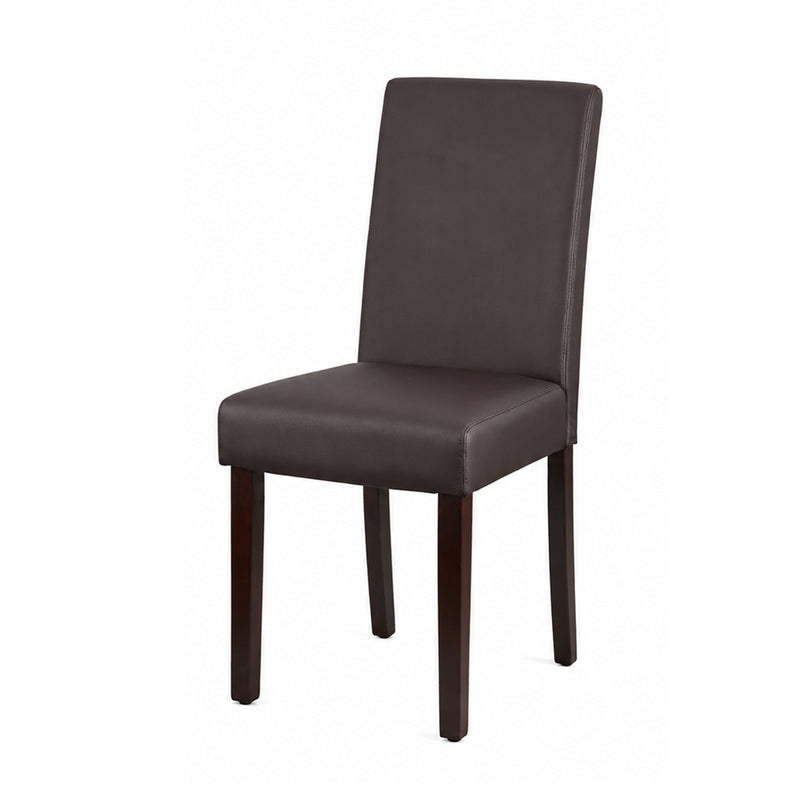 Montina 2x Premium Leatherette Wooden Dining Chairs in multiple Colour