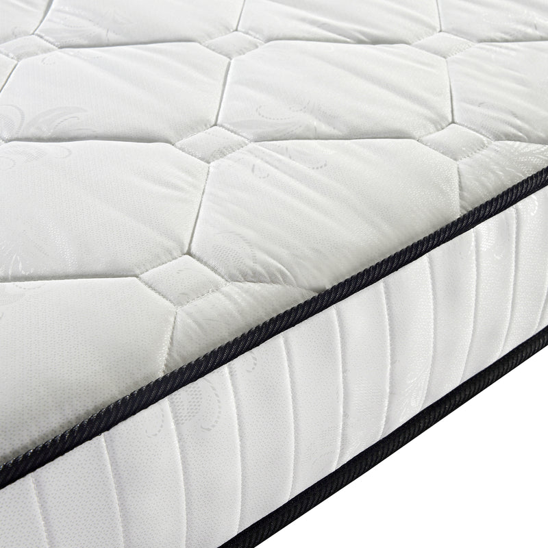 Non-Woven Damask Fabric 6 turn Pocket Coil Spring and Foam Sleep System 2 Mattress