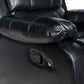 Chelsea 3R+2R+1R Seater Finest Leatherette Recliner Feature Console LED Light Ultra Cushioned