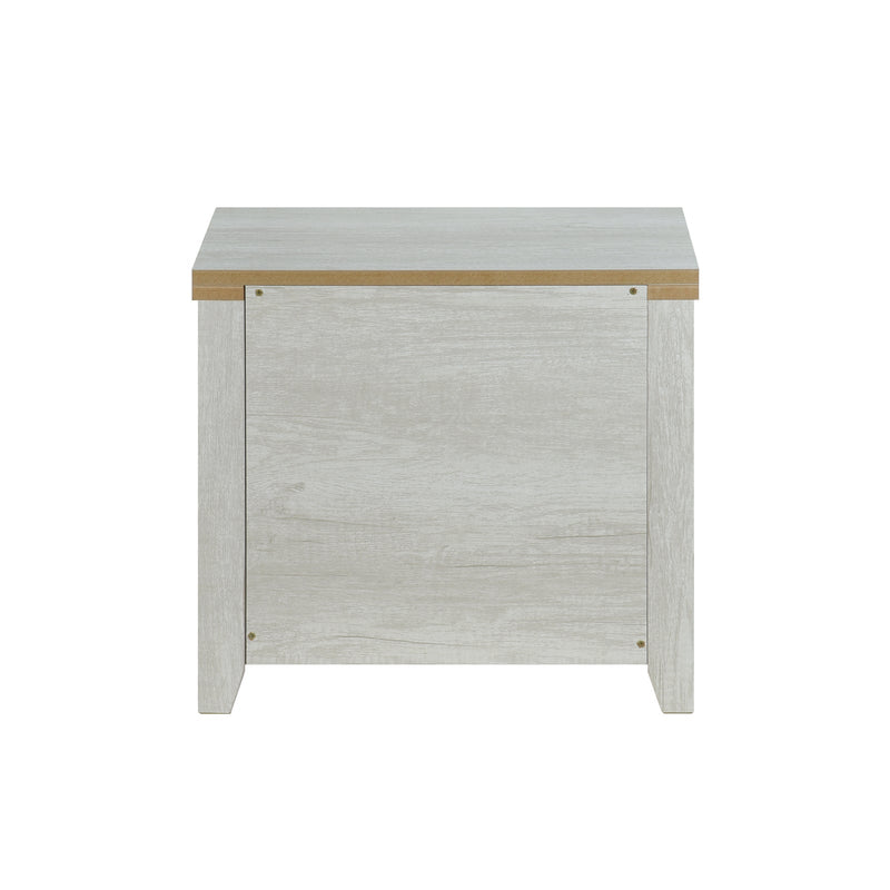 Cielo Natural Wood Like MDF Bedside Table in Multiple Colour