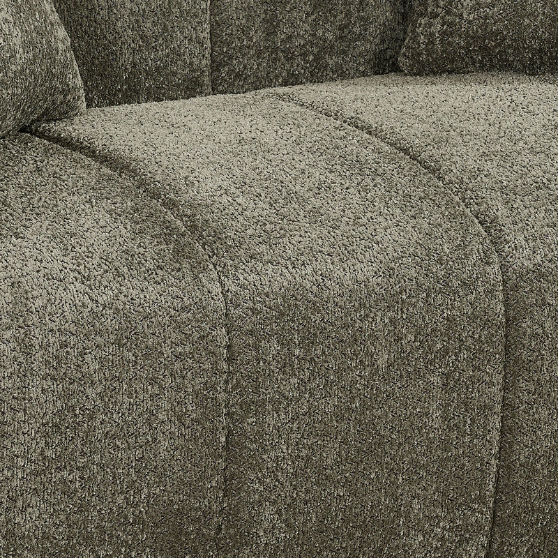 Bethany Modern Frameless Compressed Fabric 3+2 Seater Sofa