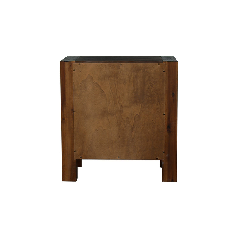 Nowra Solid Acacia Timber Bedside Table – Classic Design & Colours