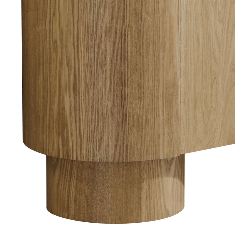 Astoria Buffet Unit with Sintered Stone Top & Oak Veneer Finish