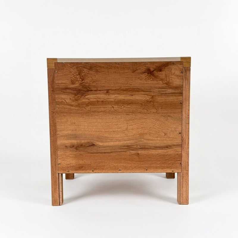 Toffee Bedroom Suite – 5/4 Piece Set with Dresser & Tallboy in Oak Finish