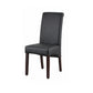 Swiss 2x wooden Frame Leatherette Dining Chairs in Multiple Colour
