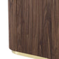 Archie Buffet with Sintered Stone Top & Timber-Look Finish