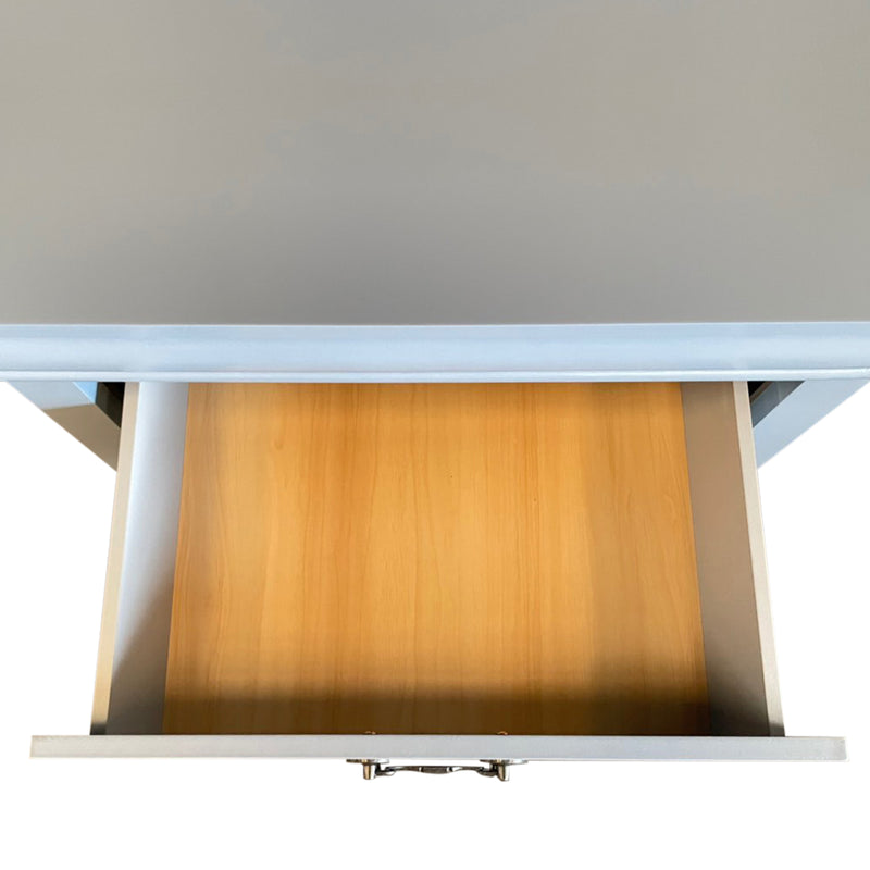 Spencer 5/4 pcs Bedroom Suite Solid Wood & MDF Grey Colour in Multiple Size with Dresser & Tallboy