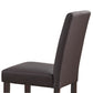 Montina 2x Premium Leatherette Wooden Dining Chairs in multiple Colour