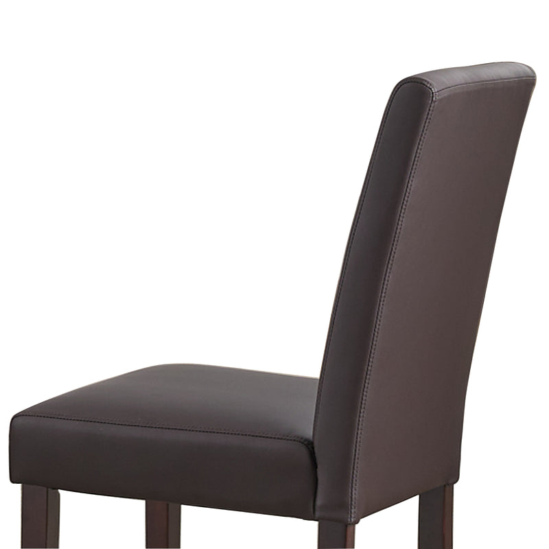 Montina 2x Premium Leatherette Wooden Dining Chairs in multiple Colour