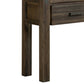 Nowra 2 Drawers Hall Table In Solid Acacia Timber In Multiple Colour