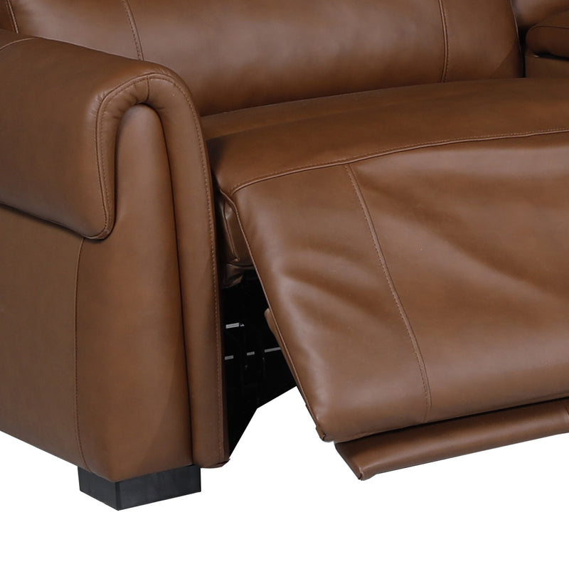 Havana 5 Seater Leather Sofa Zero Gravity Mechanism USB Charger