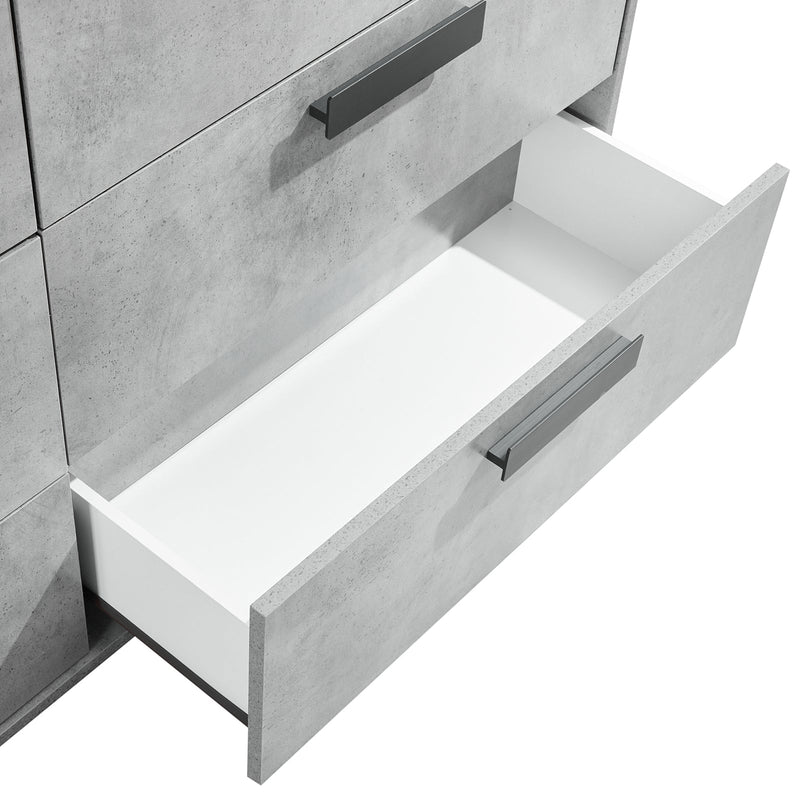 Copper 5/4 Pcs Bedroom Suite Fabric Upholstery MDF In Multiple Size with Dresser and Tallboy