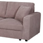 Iris 5-Piece Modular Corduroy Sofa with Storage Chaise