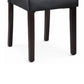 Montina 2x Premium Leatherette Wooden Dining Chairs in multiple Colour