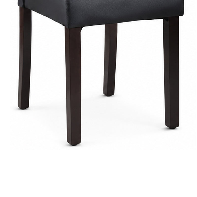 Montina 2x Premium Leatherette Wooden Dining Chairs in multiple Colour