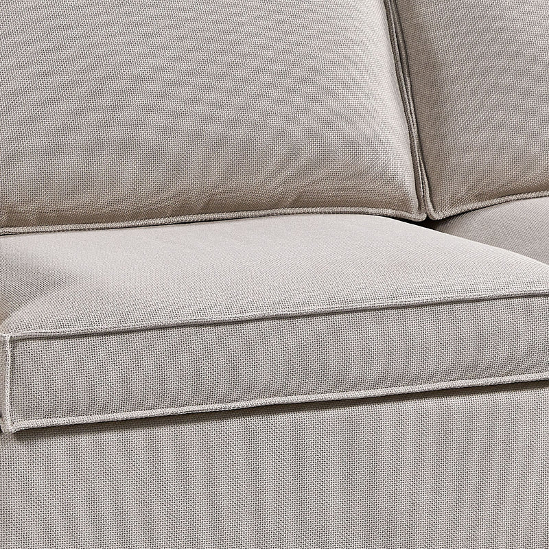 Ada Multifunctional 3 Seater Sofa Bed Fabric Upholstery Wooden Structure