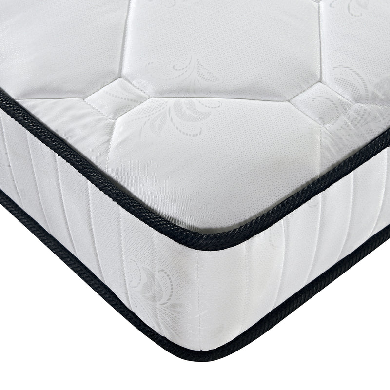 Non-Woven Damask Fabric 6 turn Pocket Coil Spring and Foam Sleep System 2 Mattress