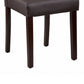 Montina 2x Premium Leatherette Wooden Dining Chairs in multiple Colour