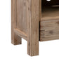 Java 3 Storage Drawers Solid and Veneered Acacia TV Cabinet