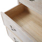 Lille Oak Wood Plywood Veneer White Washed Finish Storage Drawers Tallboy