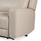 Berlin 5 Seater Sectional Leather Sofa Two Power Slide King Size Beige color Multifunctional Console