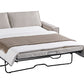 Ada Multifunctional 3 Seater Sofa Bed Fabric Upholstery Wooden Structure