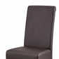Swiss 2x wooden Frame Leatherette Dining Chairs in Multiple Colour