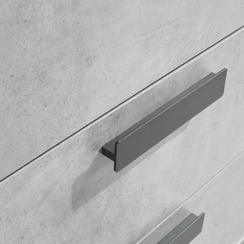 Copper 5/4 Pcs Bedroom Suite Fabric Upholstery MDF In Multiple Size with Dresser and Tallboy