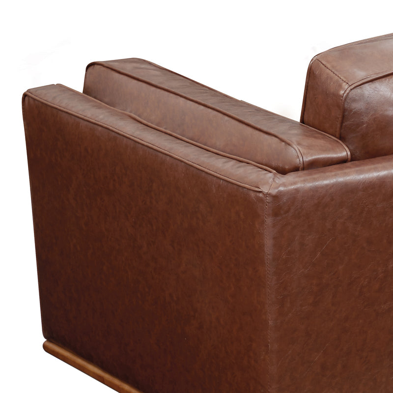 York 3+2 Seater Sofa Fabric/Leatherette Lounge Set with Wooden Frame