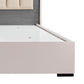 Maxwell Royal Platform Bed with Fabric Upholstery, LED Headboard, and Sturdy Construction