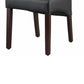 Swiss 2x wooden Frame Leatherette Dining Chairs in Multiple Colour