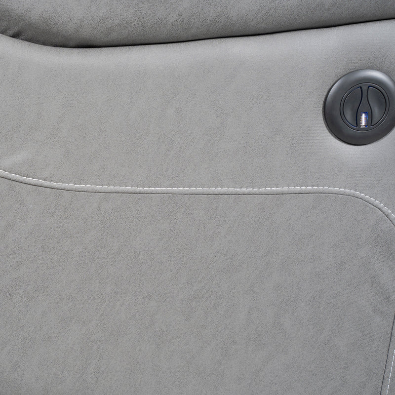 Carlton 3R+2R Finest Fabric Recliner Sturdy Metal Construction