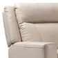 Berlin 5 Seater Sectional Leather Sofa Two Power Slide King Size Beige color Multifunctional Console