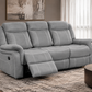 Carlton 3R+2R Seater Fabric Power Recliner with USB & Cup Holders