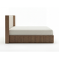 Arlo Multiple Colour MDF Upholstered Headboard Rubberwood Bed Frame