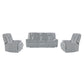 Haven 3+1+1 Seater Power Recliner Sofa Set with USB & Type-C Charging in Grey